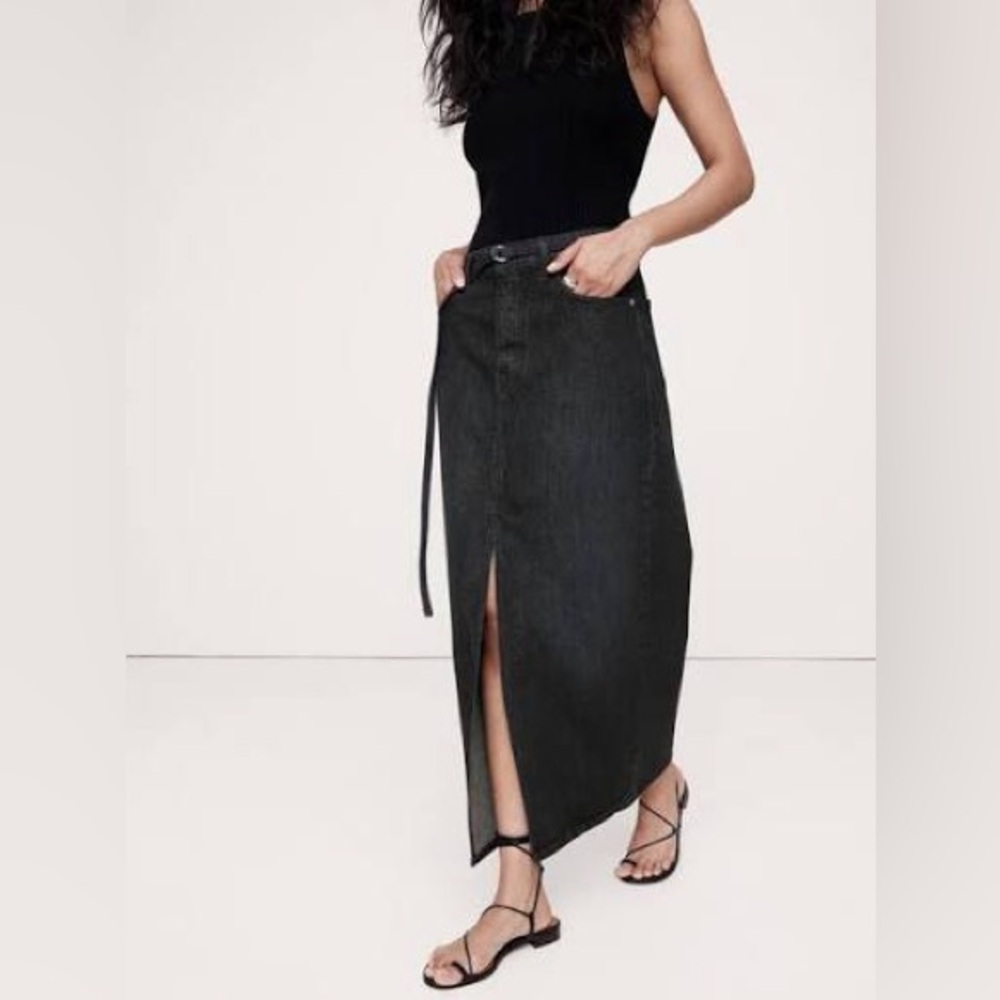 Banana Republic Regenerative Cotton Maxi Skirt